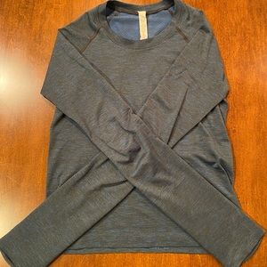 Lululemon Swiftly Tech Racer Length Blue Long Sleeve